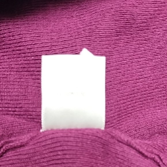 Ming Wang Red 3/4 Sleeve Relaxed Blouse - Picture 5 of 5